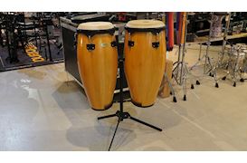 LATIN PERCUSSION - OCCASION COSMIC PERCUSSION CONGA SET 10&11" INCL. STANDAARD